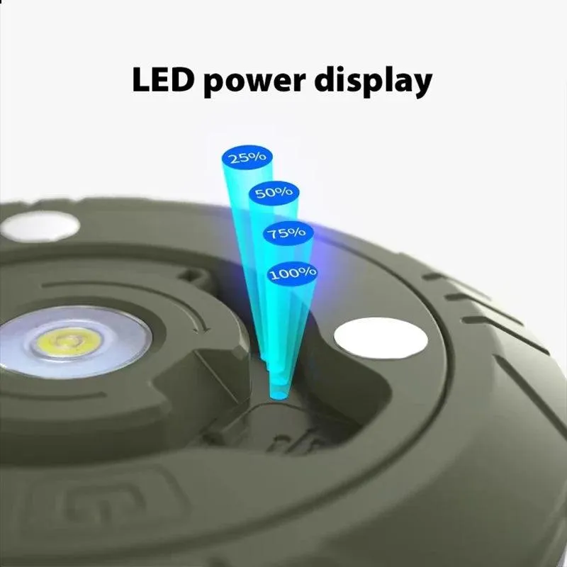 🌟 LED Camping Lamp Strip | 10M Waterproof Recyclable Light Belt | Outdoor Garden Decoration for Tent & Room