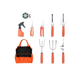 10-Pieces Hand Tool Garden Work Tool Planting Kit Xf0906