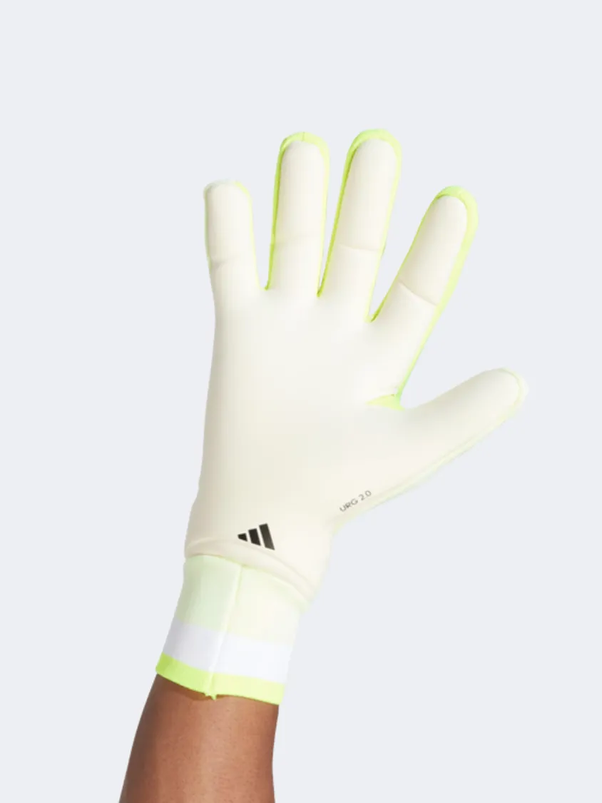 Adidas X Gl Pro Men Football Gloves White/Lemon/Black