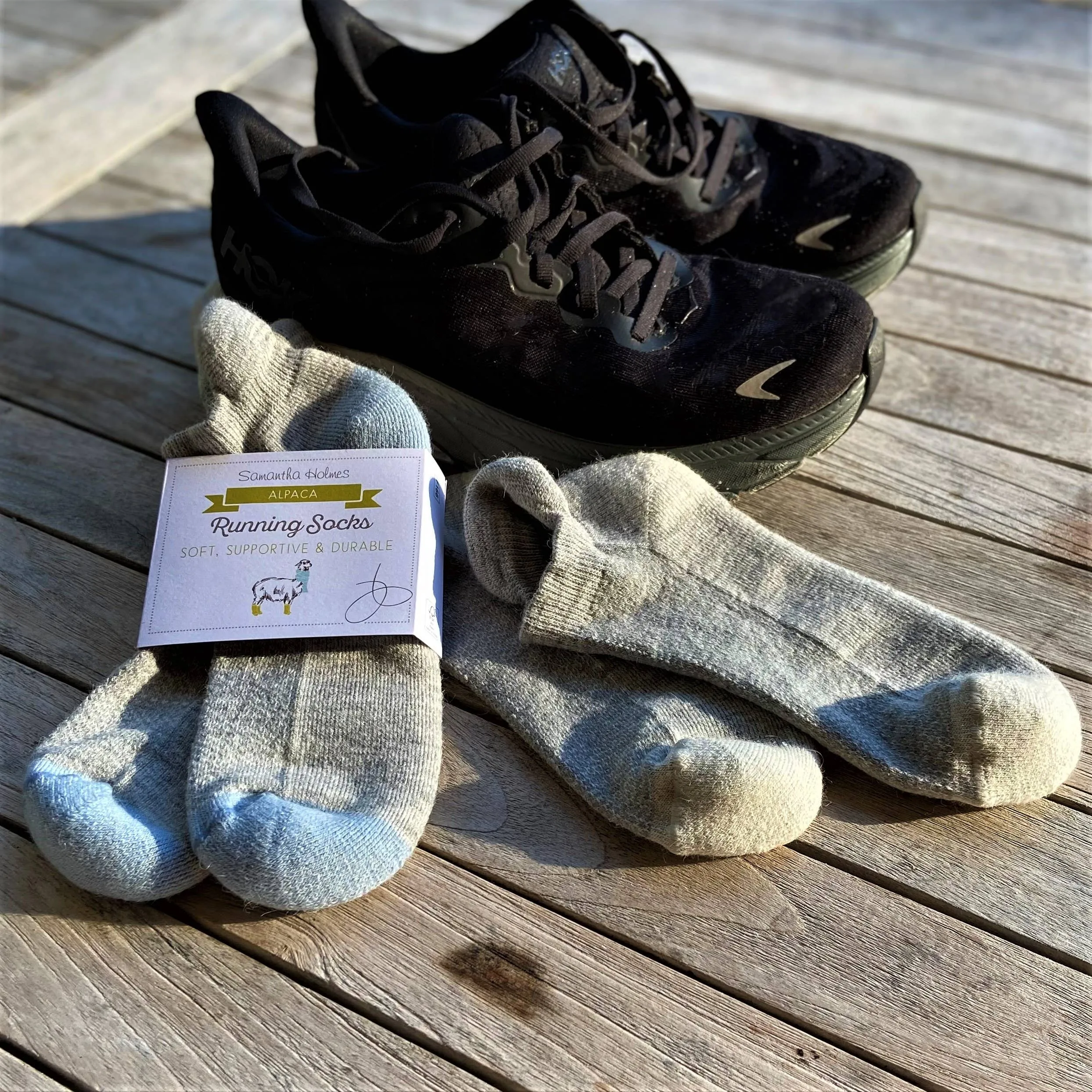 Alpaca Running Socks