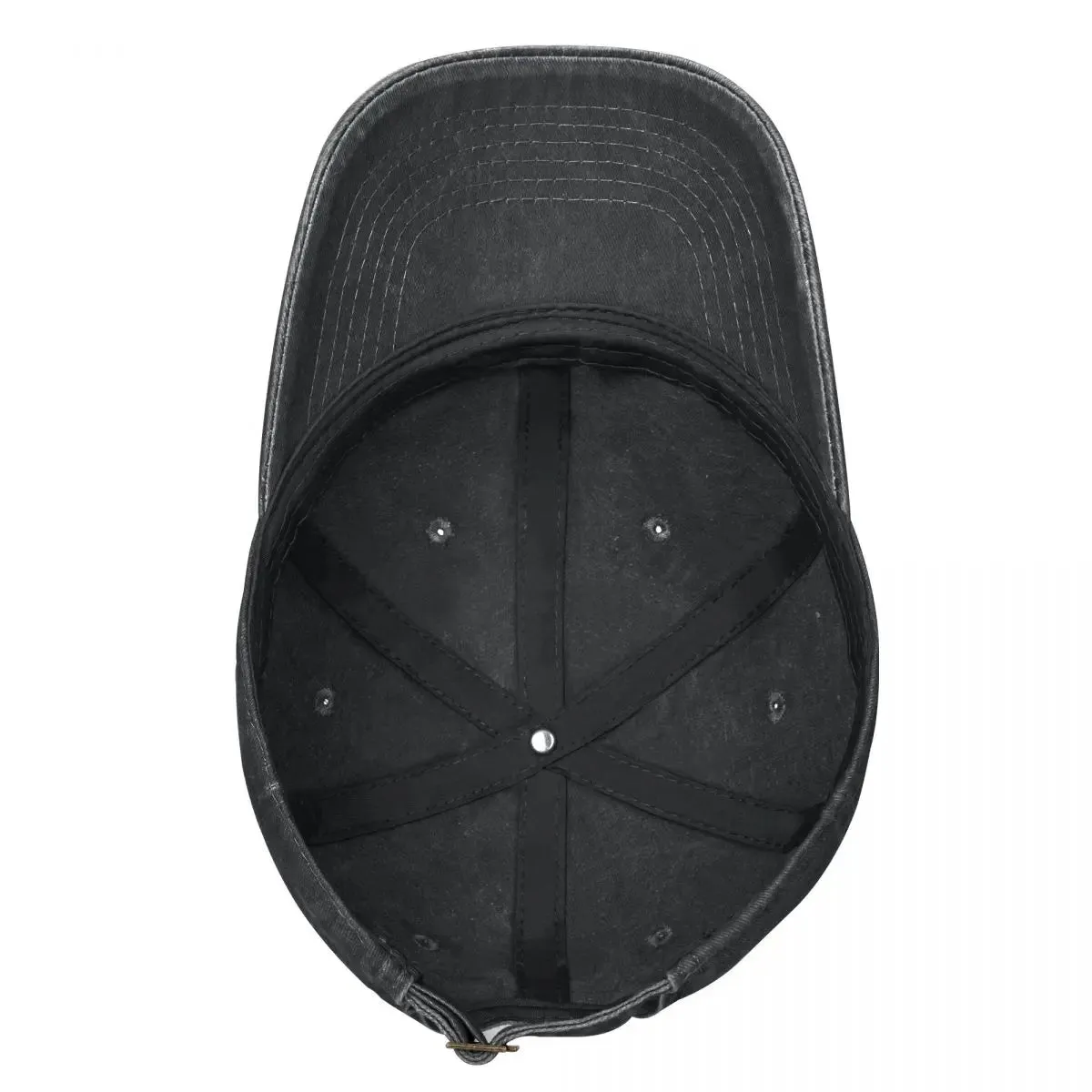 Animal Drummer DW Drums Black Cowboy Hat – Unisex Vintage Denim Sports Baseball Cap for Men & Women, Adjustable Sun Protection