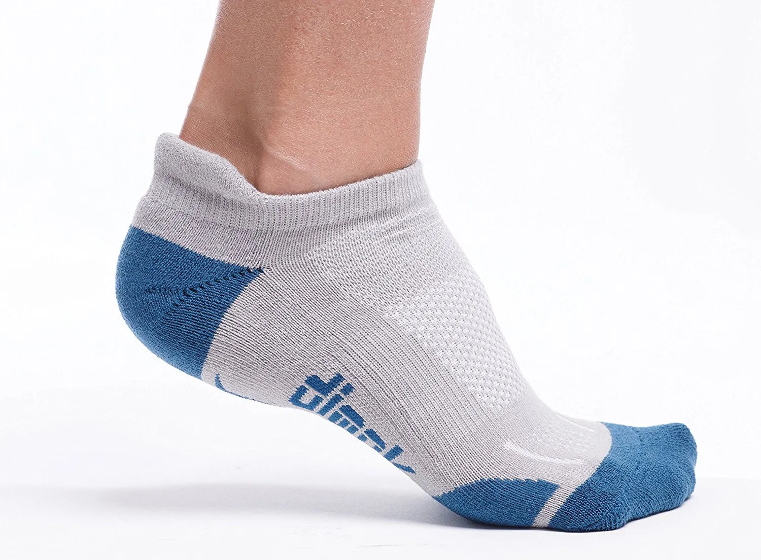 Athletic Running Socks - No Show Blister Resistant Sport Socks for Men and Women - 3 Pairs