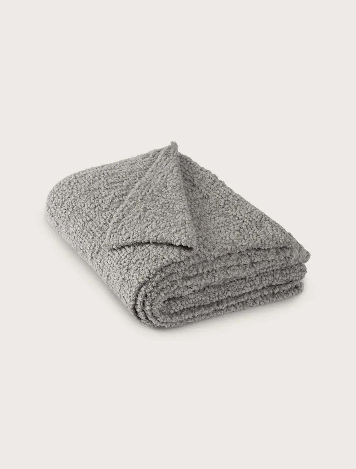 Barefoot Dreams - Boucle Throw in Dove Gray