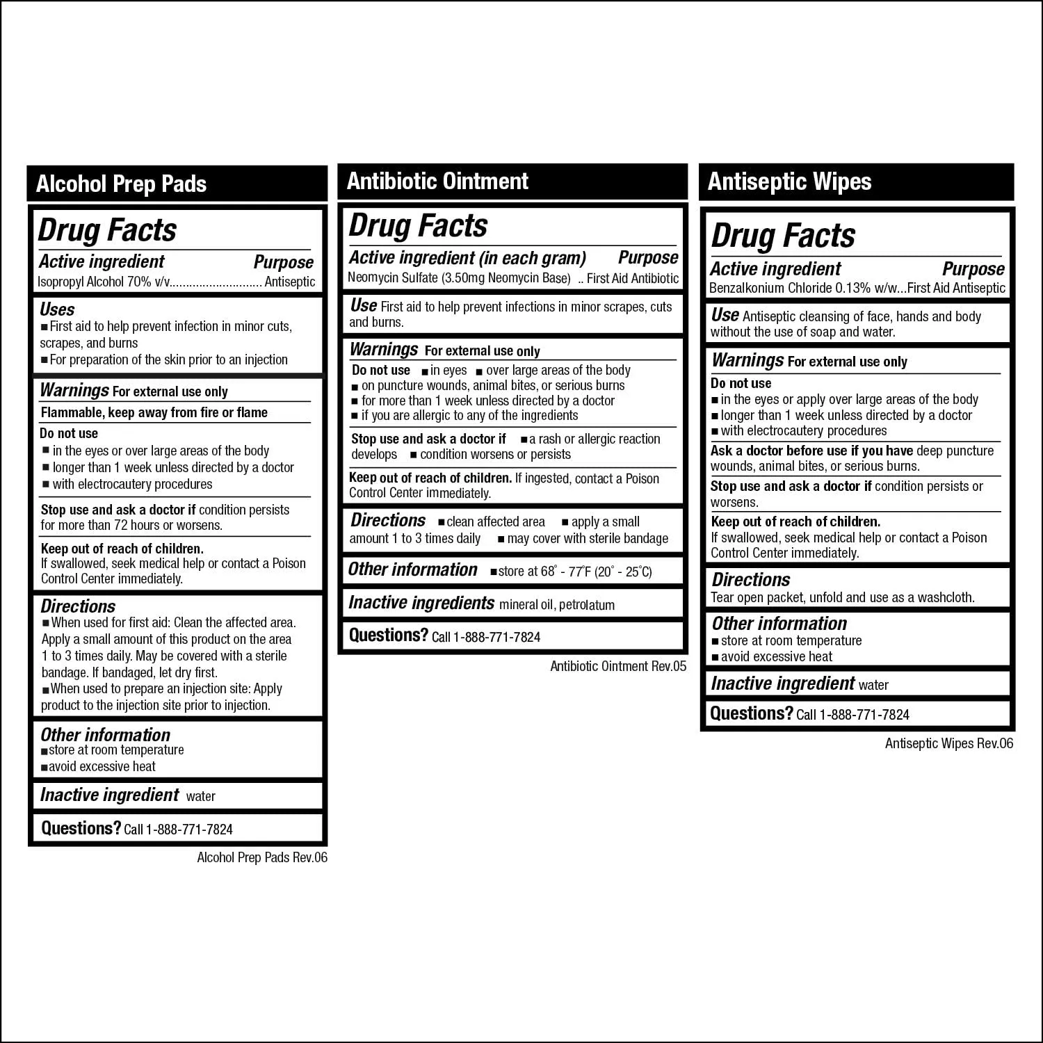 Be Smart Get Prepared 100 Piece First Aid Kit: Clean, Treat, Protect Minor Cuts, Scrapes. Home, Office, Car, School, Business, Travel, Emergency, Survival, Hunting, Outdoor, Camping & Sports