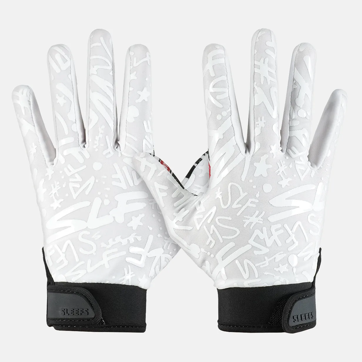 Beware of the Dog Sticky Football Receiver Gloves