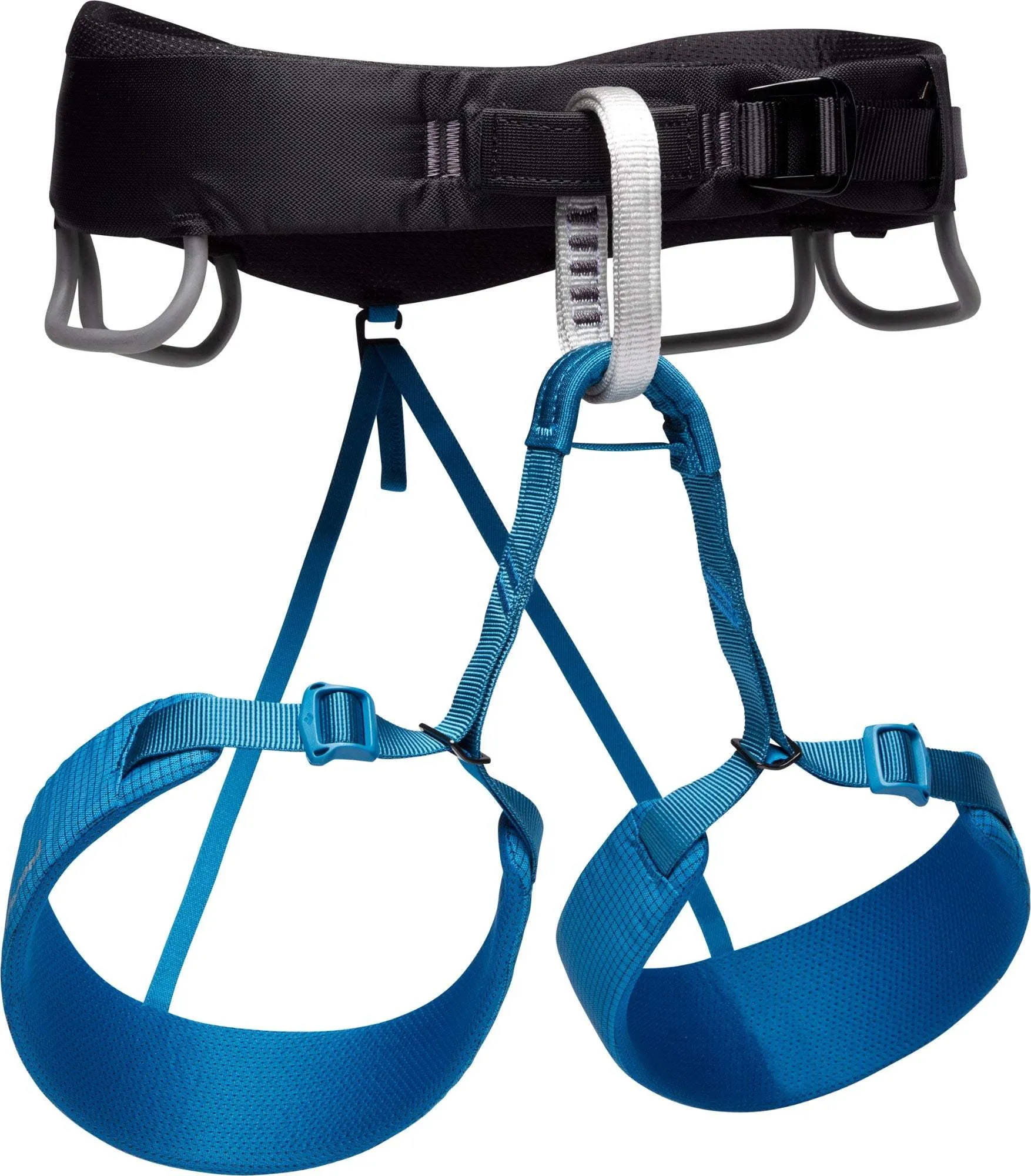 Black Diamond Men's Momentum Harness – Lightweight, Adjustable, and Comfortable for All Types of Climbing