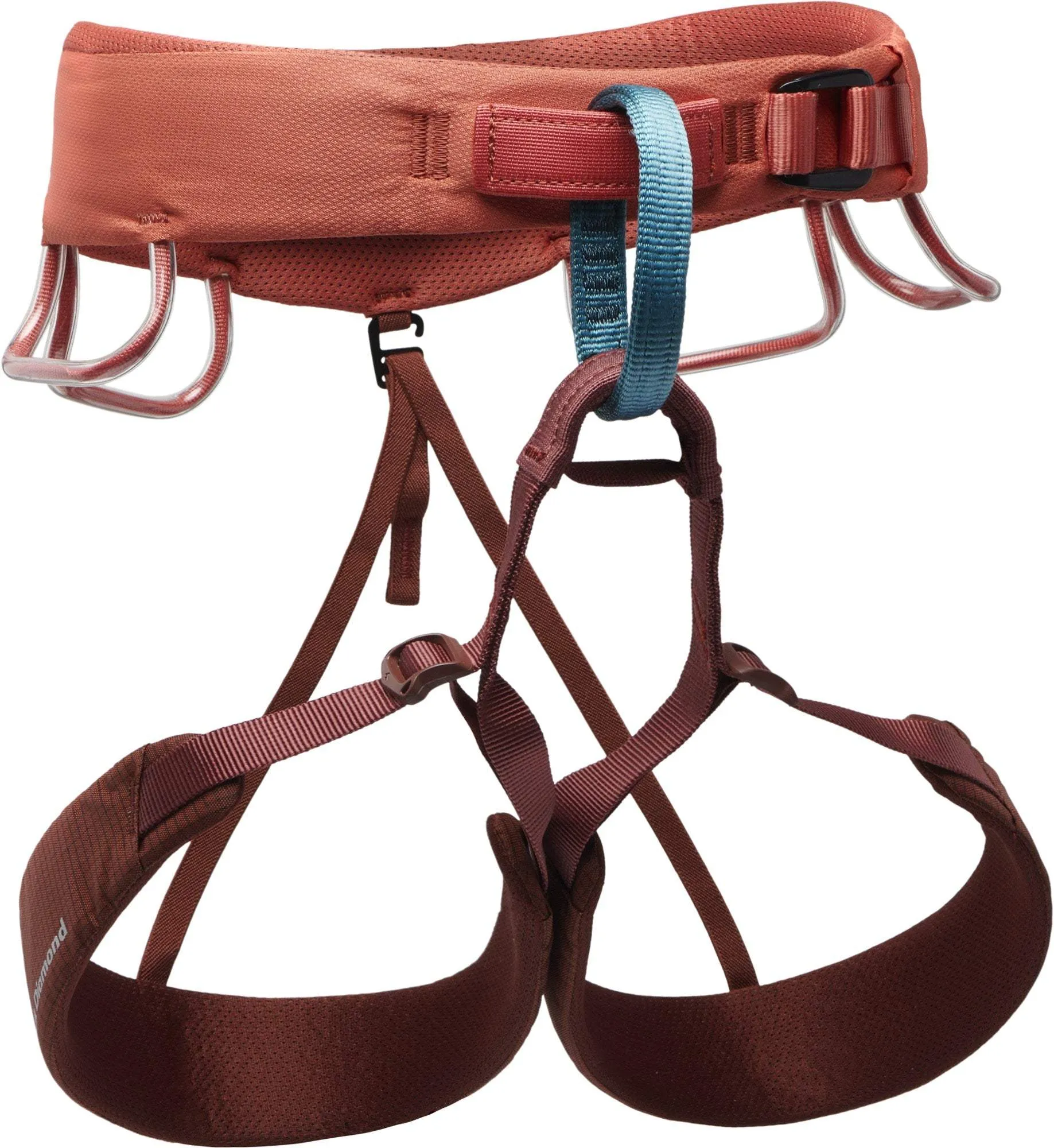 Black Diamond Women's Momentum Harness – Adjustable and Comfortable Harness for All Climbing Types and Adventures