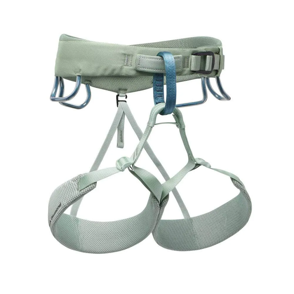 Black Diamond Women's Momentum Harness – Adjustable and Comfortable Harness for All Climbing Types and Adventures