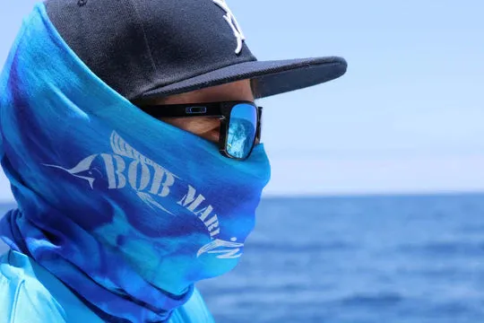 BOB MARLIN GEAR Face Shield Ocean