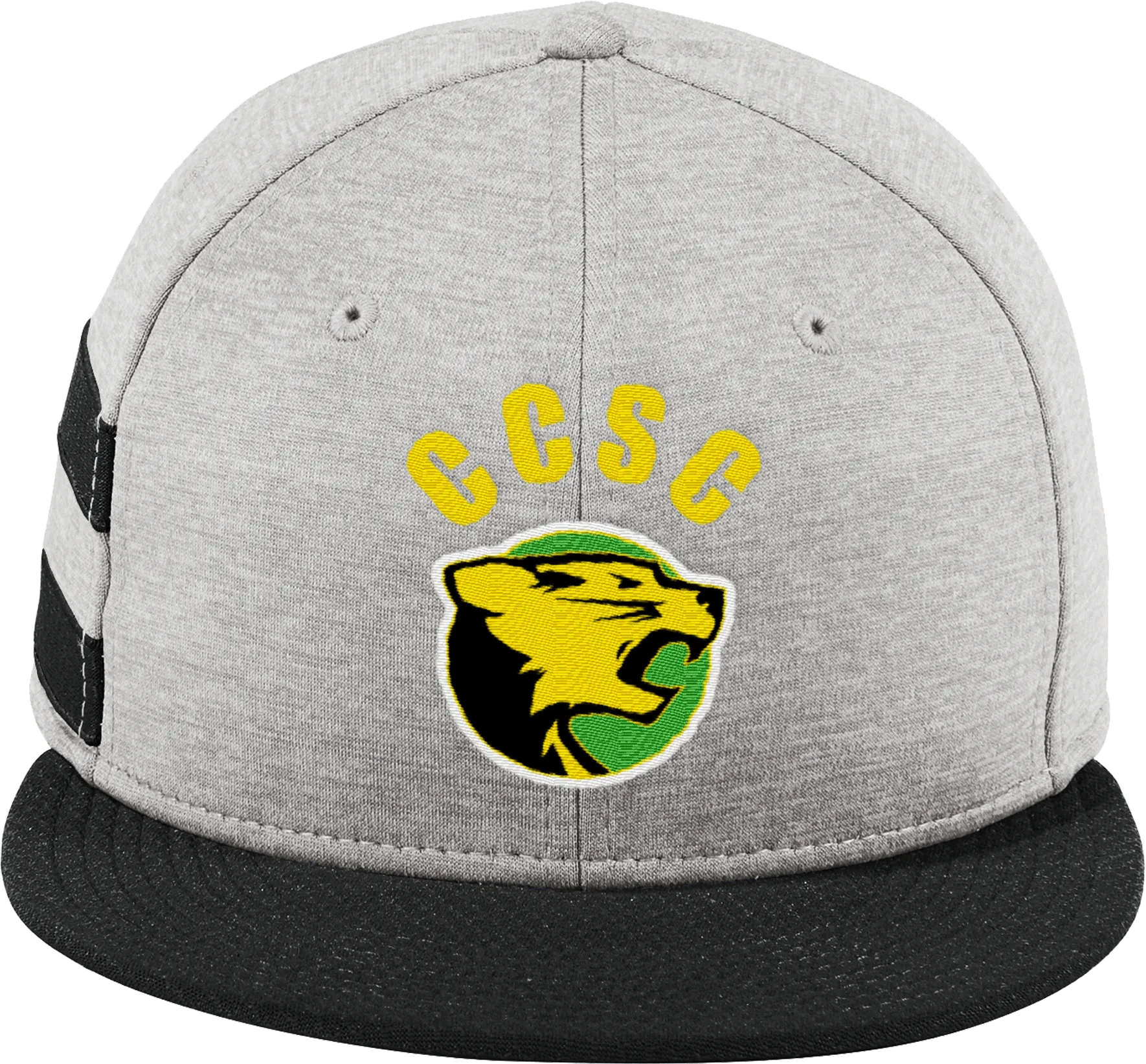 Chester County New Era Shadow Heather Striped Flat Bill Snapback Cap