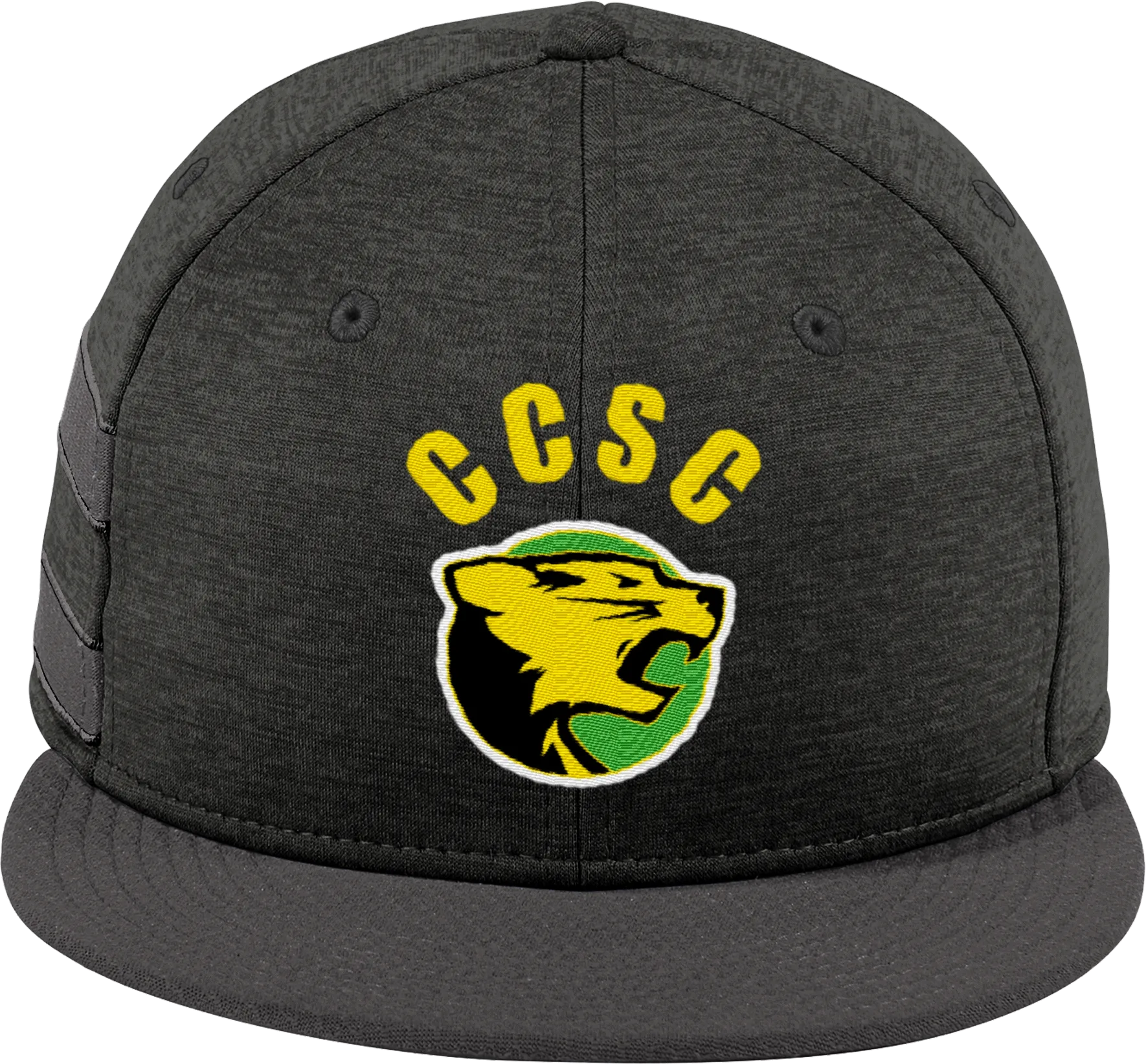 Chester County New Era Shadow Heather Striped Flat Bill Snapback Cap