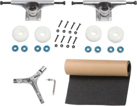 Complete Skateboard Kit, Our All in One Skateboard Kit Including Trucks, Deck Kit, and All Tools to Build a Skateboard
