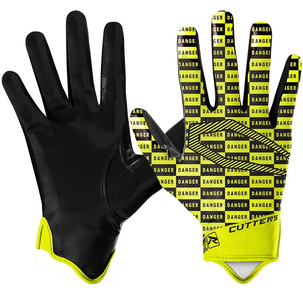 Cutters Youth Extreme Grip Rev 4.0 Football Gloves