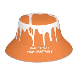 DCYG 24 DRIP White & Orange Bucket Hat