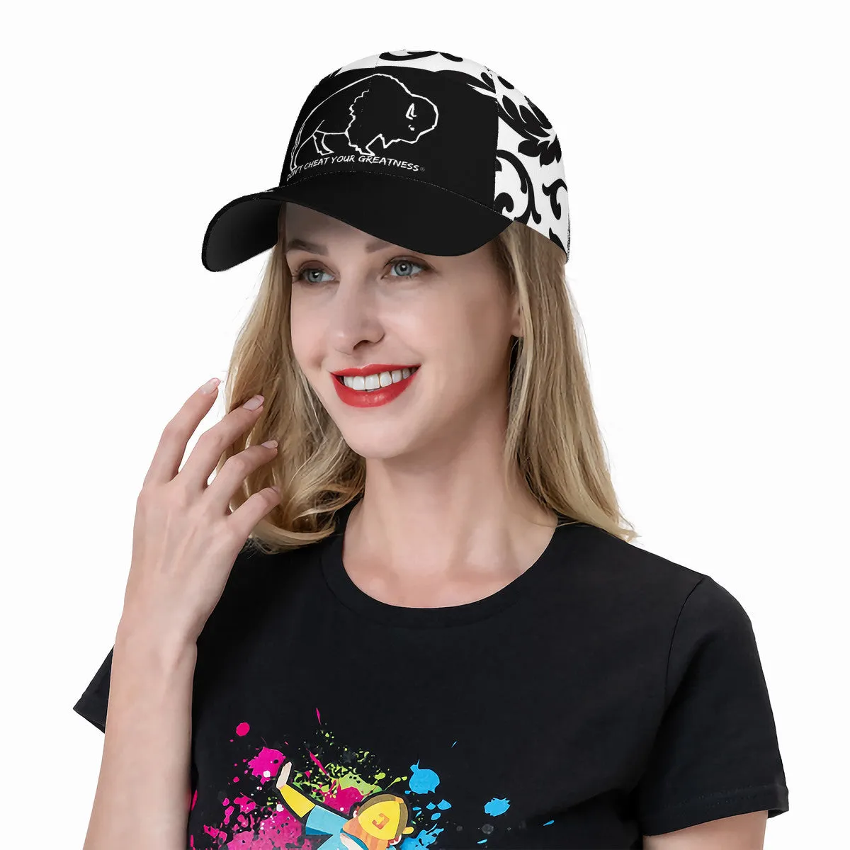 DCYG Buffaloes Female  Curved Brim Baseball Cap