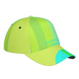 DCYG Lime, Blue & Light Green S24 Curved Brim Baseball Cap (AOP)