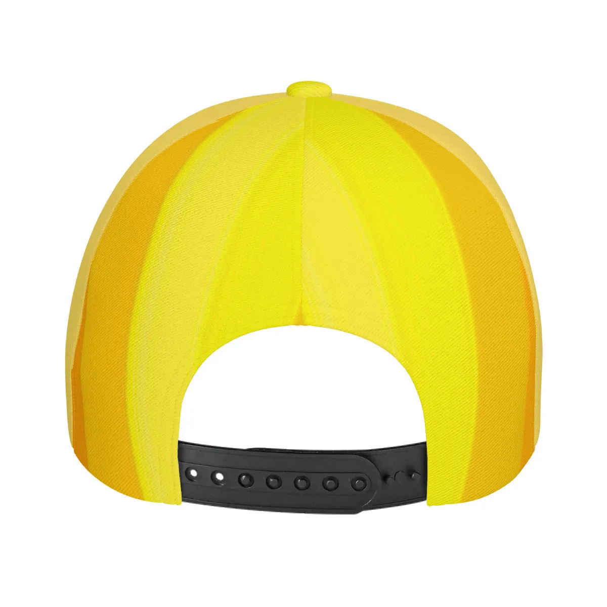 DCYG Orange & Yellow S24 Curved Brim Baseball Cap (AOP)