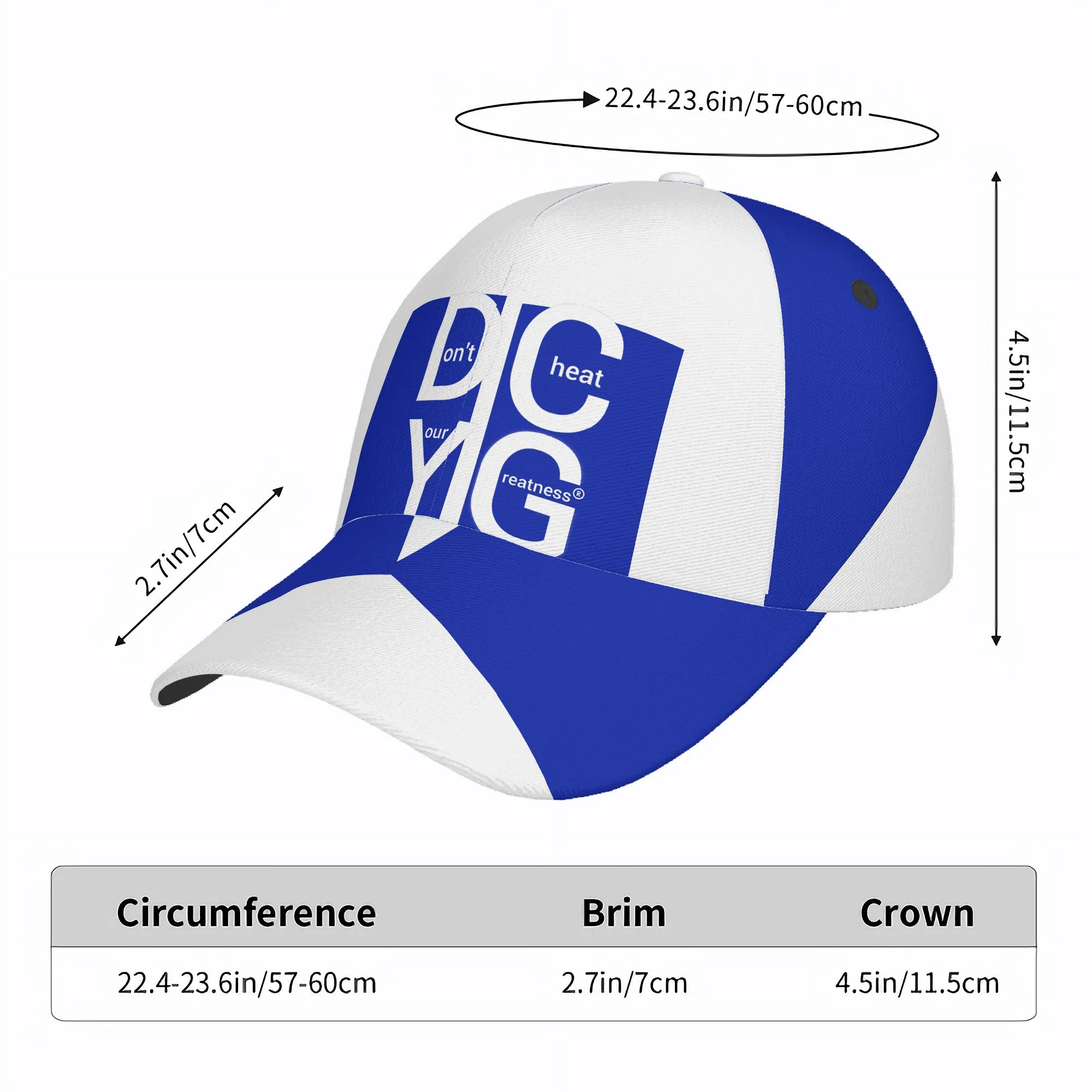 DCYG Xclusive Curved Brim Baseball Cap