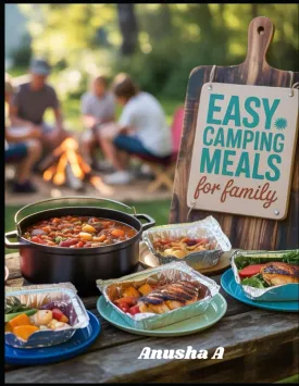Easy Camping Meals for Family: 50  Quick and Stress-Free Outdoor Cooking and Campfire Desserts Whole Family to Enjoy. Paperback  May 7, 2025
