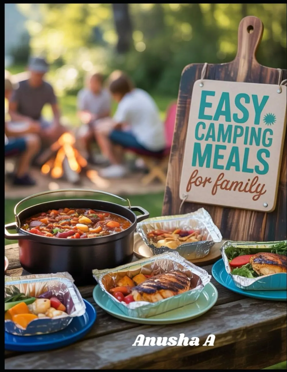 Easy Camping Meals for Family: 50  Quick and Stress-Free Outdoor Cooking and Campfire Desserts Whole Family to Enjoy. Paperback  May 7, 2025