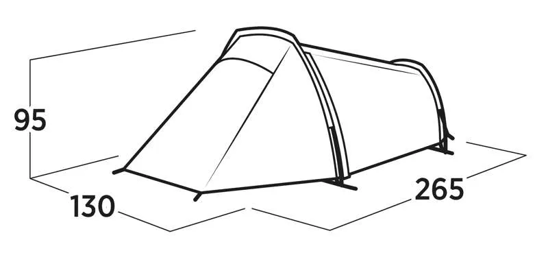 Easycamp Sarek 1 Person Lightweight Tent