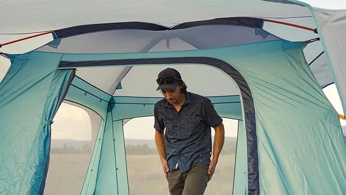 Eureka! Jade Canyon X 6-Person 3-Season Camping Tent – Compact, Comfortable, and Weather-Resistant
