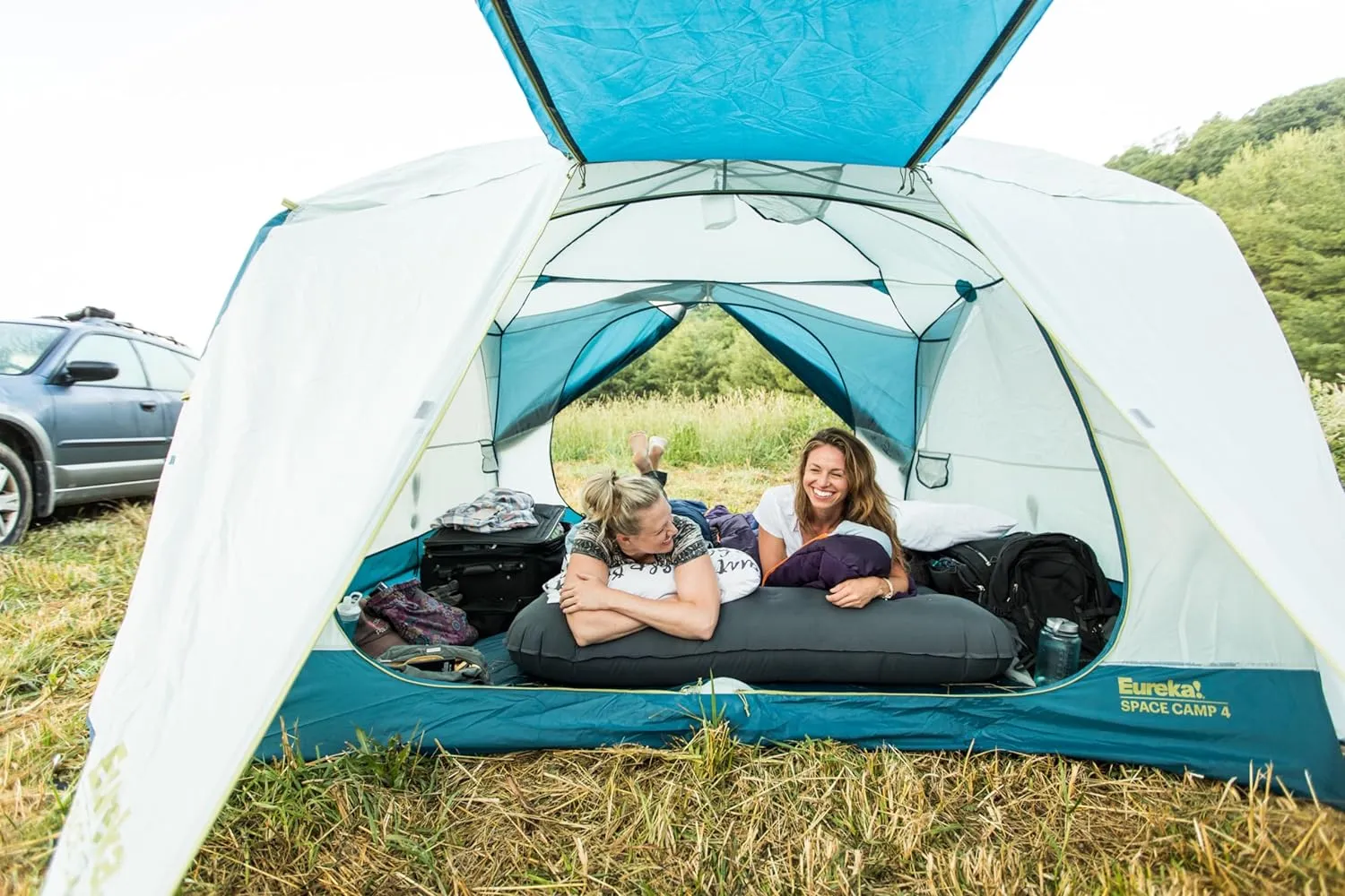 Eureka! Space Camp 4-Person 3-Season Camping Tent – Compact, Durable, and Weatherproof