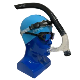 JEORGE 3 Piece Training Combo, Swim Cap, Snorkel & Goggles Combo