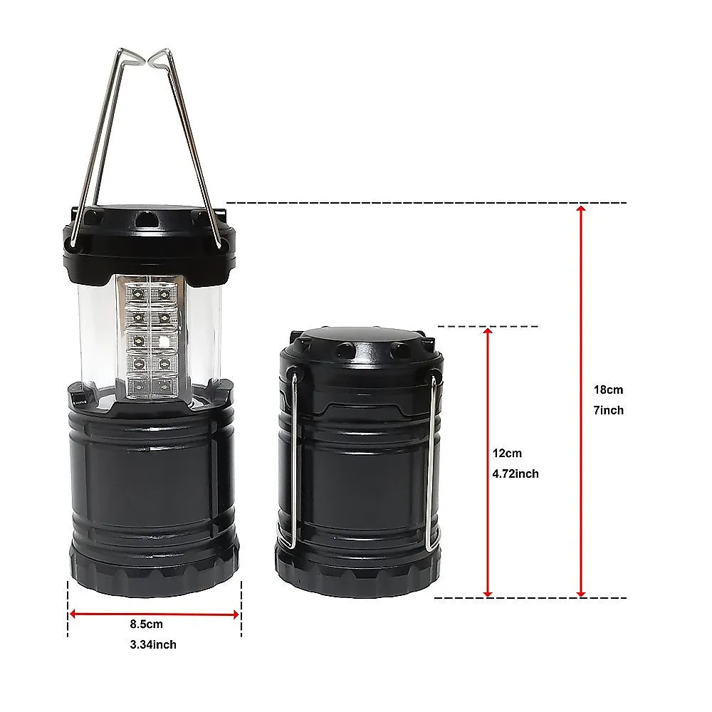 LED Camping Lantern Super Bright Portable - 2 Pack