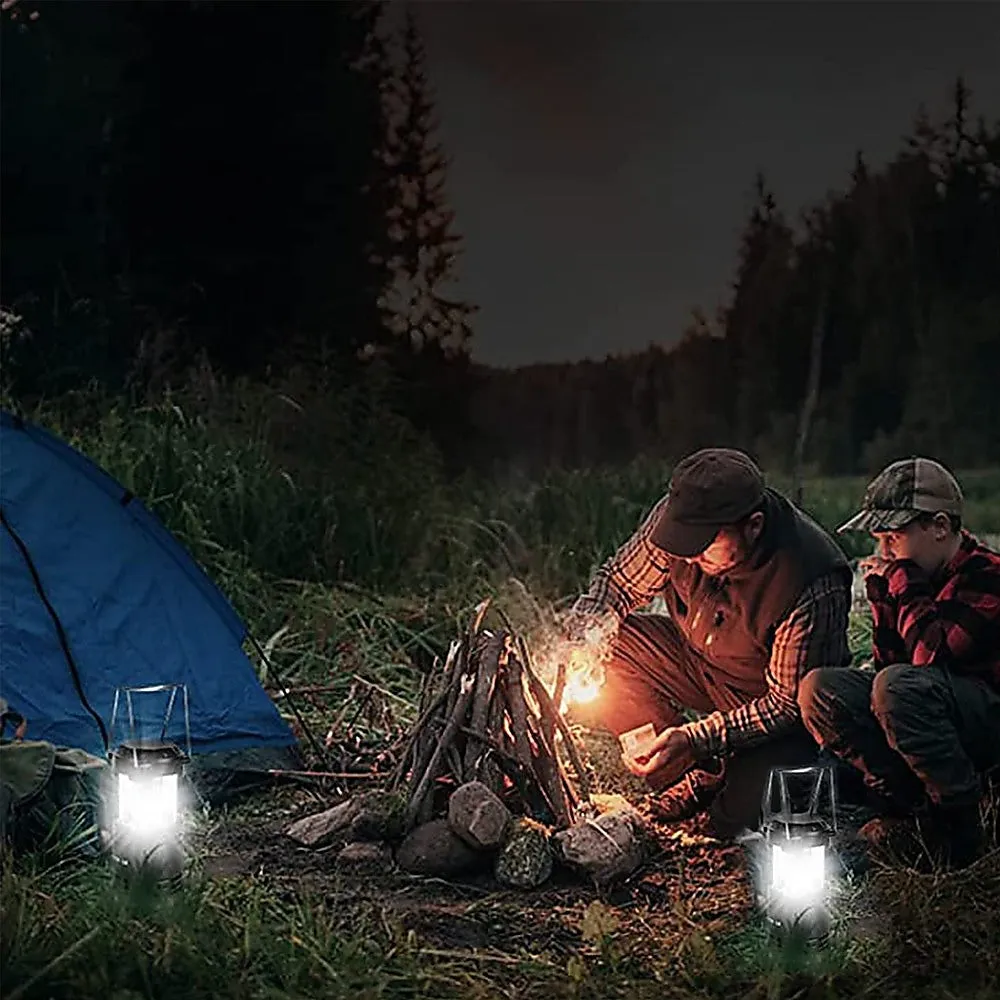 LED Camping Lantern Super Bright Portable - 2 Pack