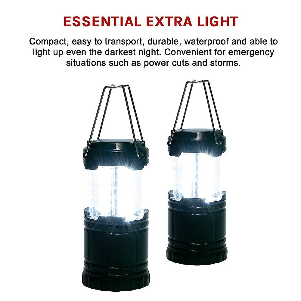 LED Camping Lantern Super Bright Portable - 2 Pack