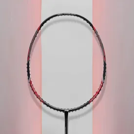 Li-Ning Tectonic 1S Badminton Racket- Grey / Red