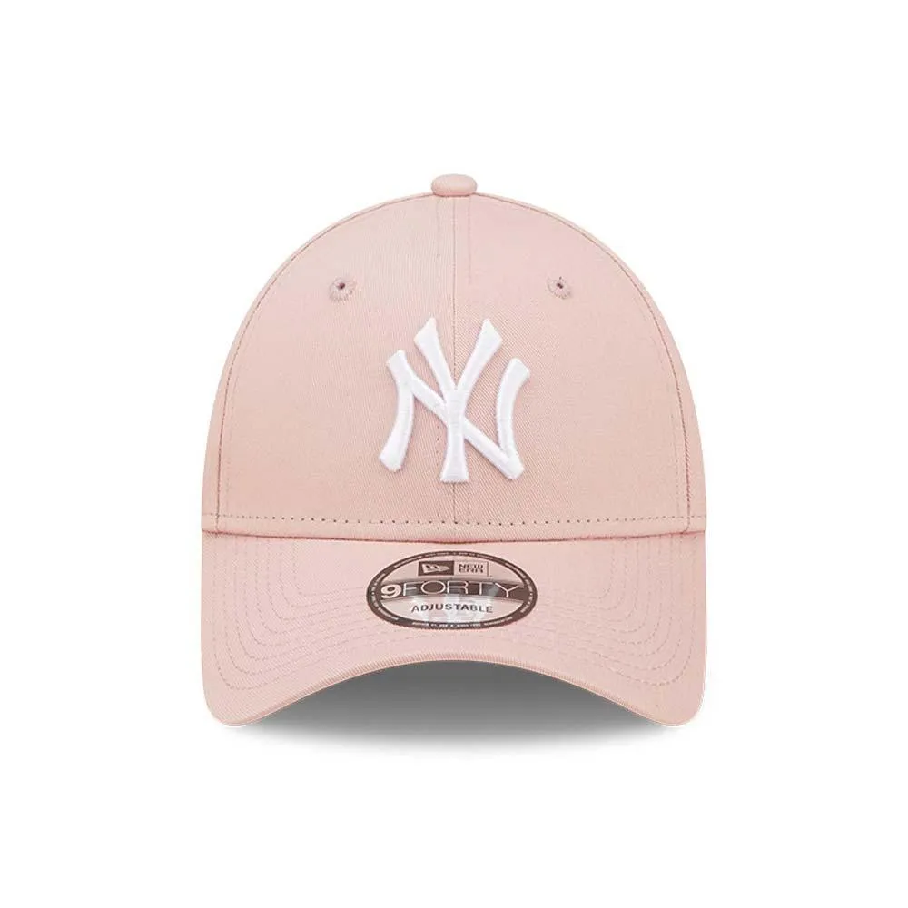 NEW ERA 9FORTY MLB LEAGUE ESSENTIAL NEW YORK YANKEES PINK CAP