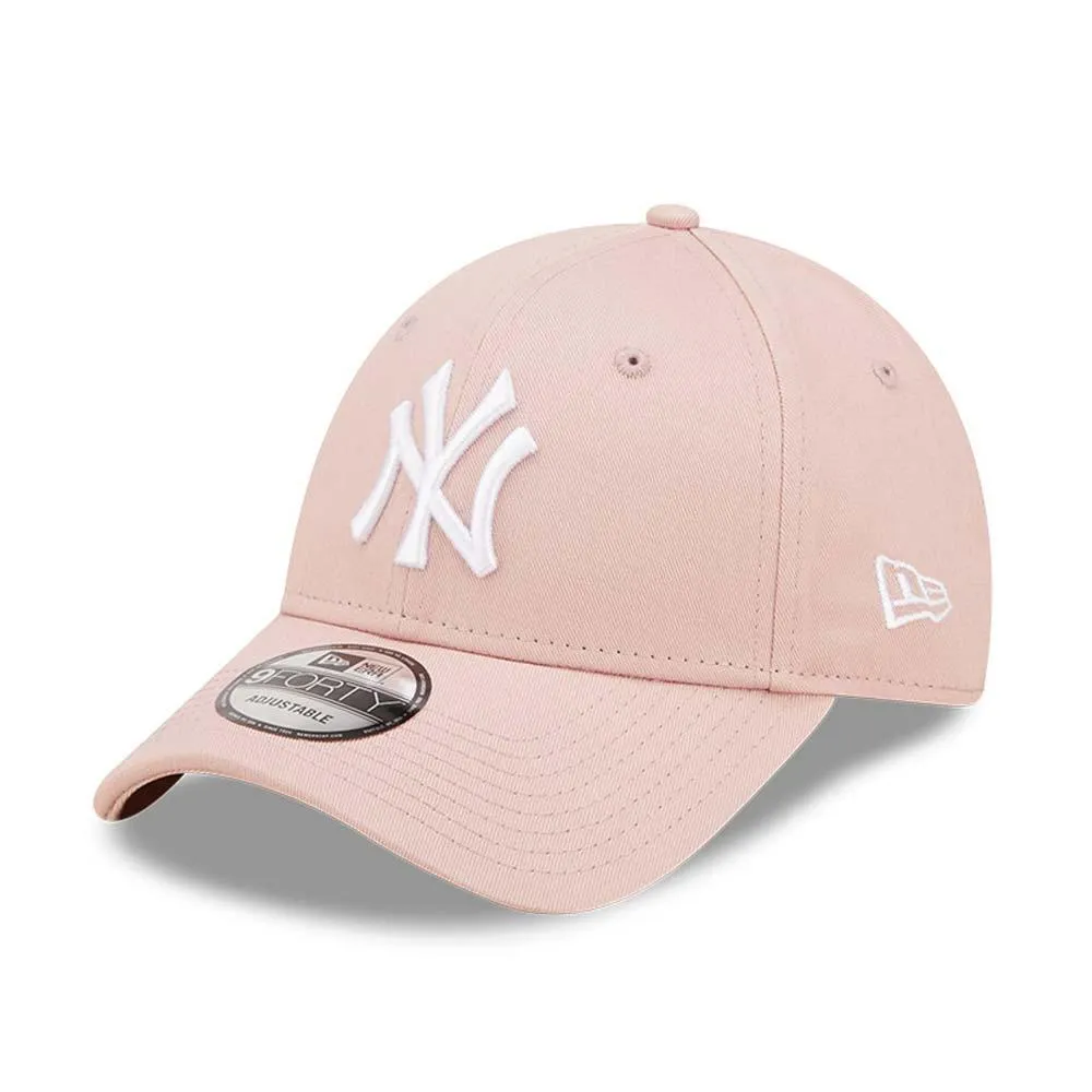 NEW ERA 9FORTY MLB LEAGUE ESSENTIAL NEW YORK YANKEES PINK CAP