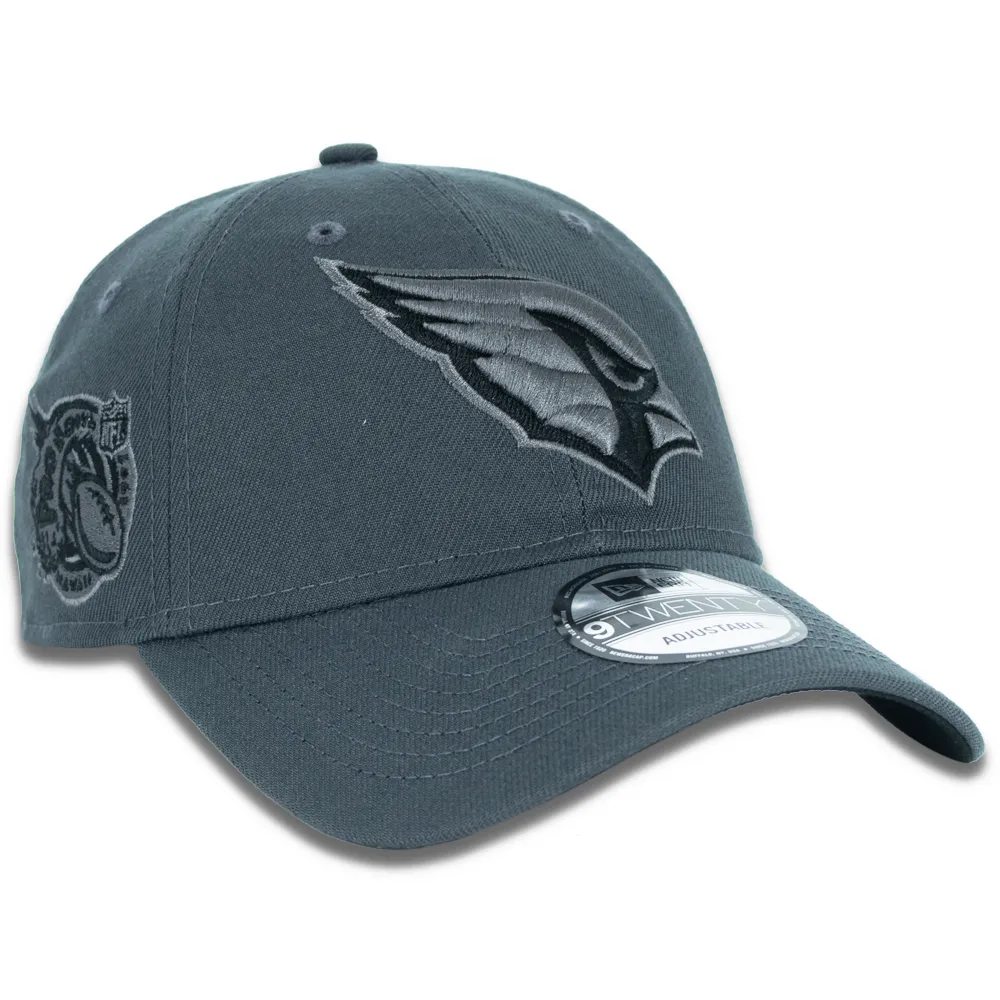 NFL Arizona Cardinals New Era Asphalt 9TWENTY Adjustable Hat - Graphite