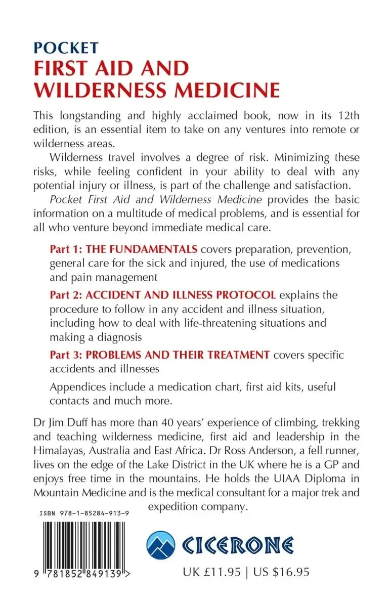 Pocket First Aid and Wilderness Medicine