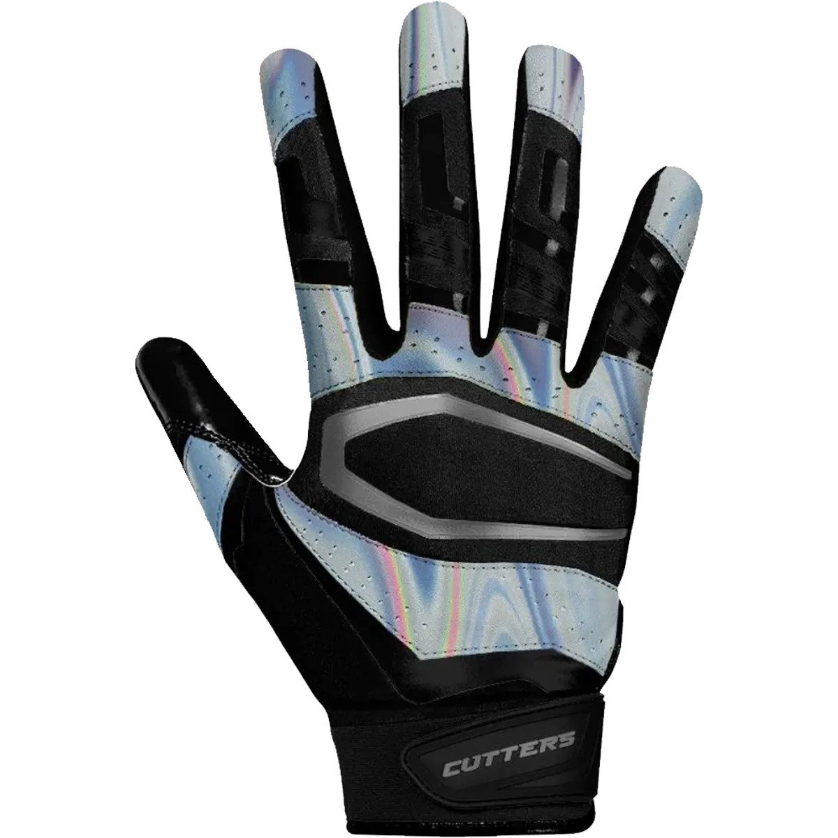 Rev Pro 3.0 Chrome Iridescent Receiver Gloves