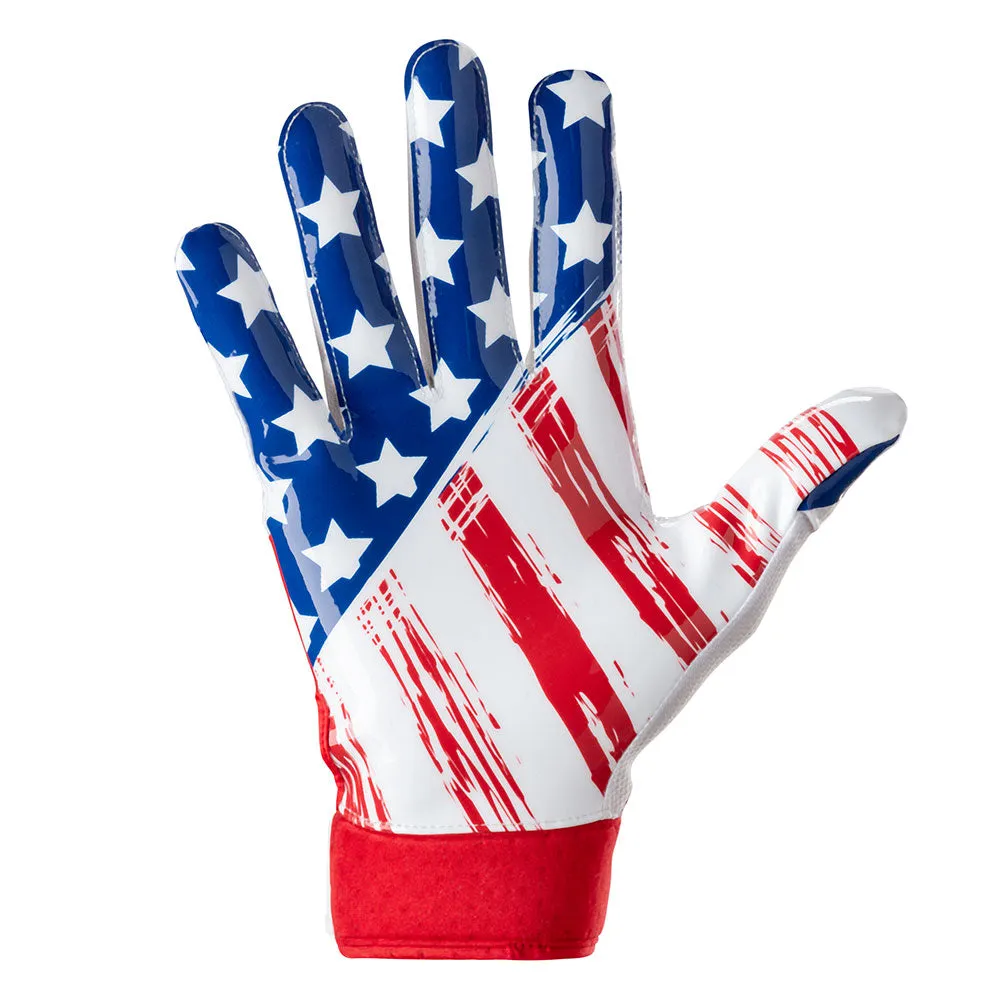 Stars & Stripes Showtime Receiver Gloves