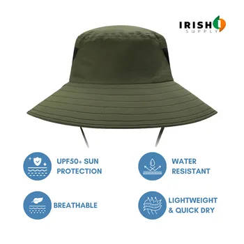 SUNGUARD Fishing and Hiking Hat with Neck Flap