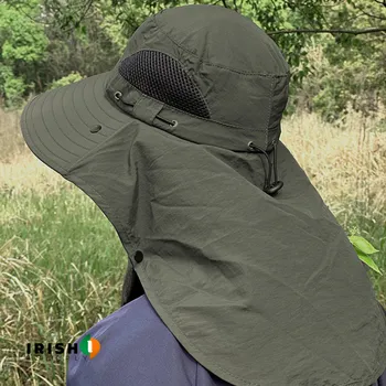 SUNGUARD Fishing and Hiking Hat with Neck Flap