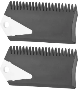Surfboard Wax Comb 2Pcs PVC Surfboard Surfing Wax Comb Remover Cleaner Remover Maintenance Tool for Surf Board Skimboard Longboard Surfing Maintenance