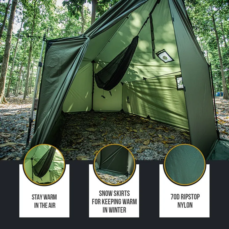 TEGIMEN Hammock Awning & Hot Tent