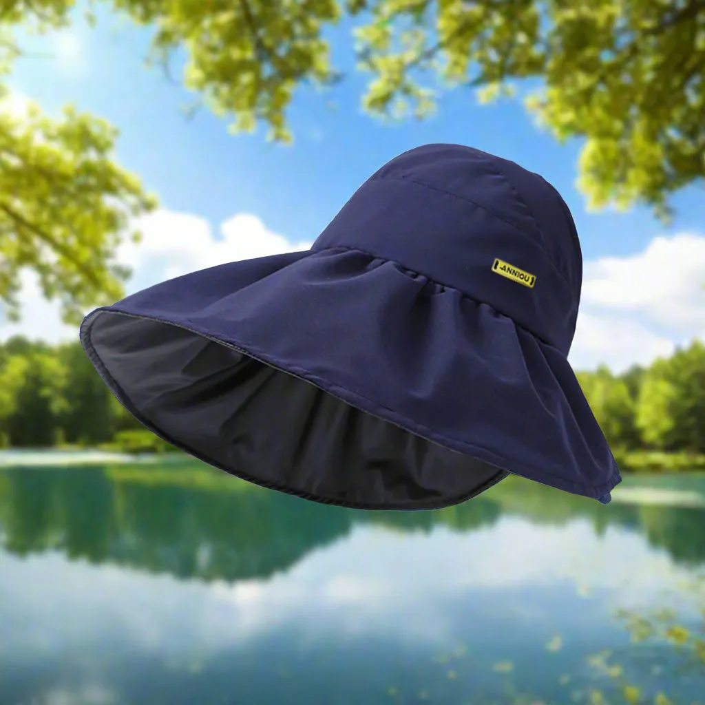 UPF50  UV Vinyl Sun Protection Top Hat