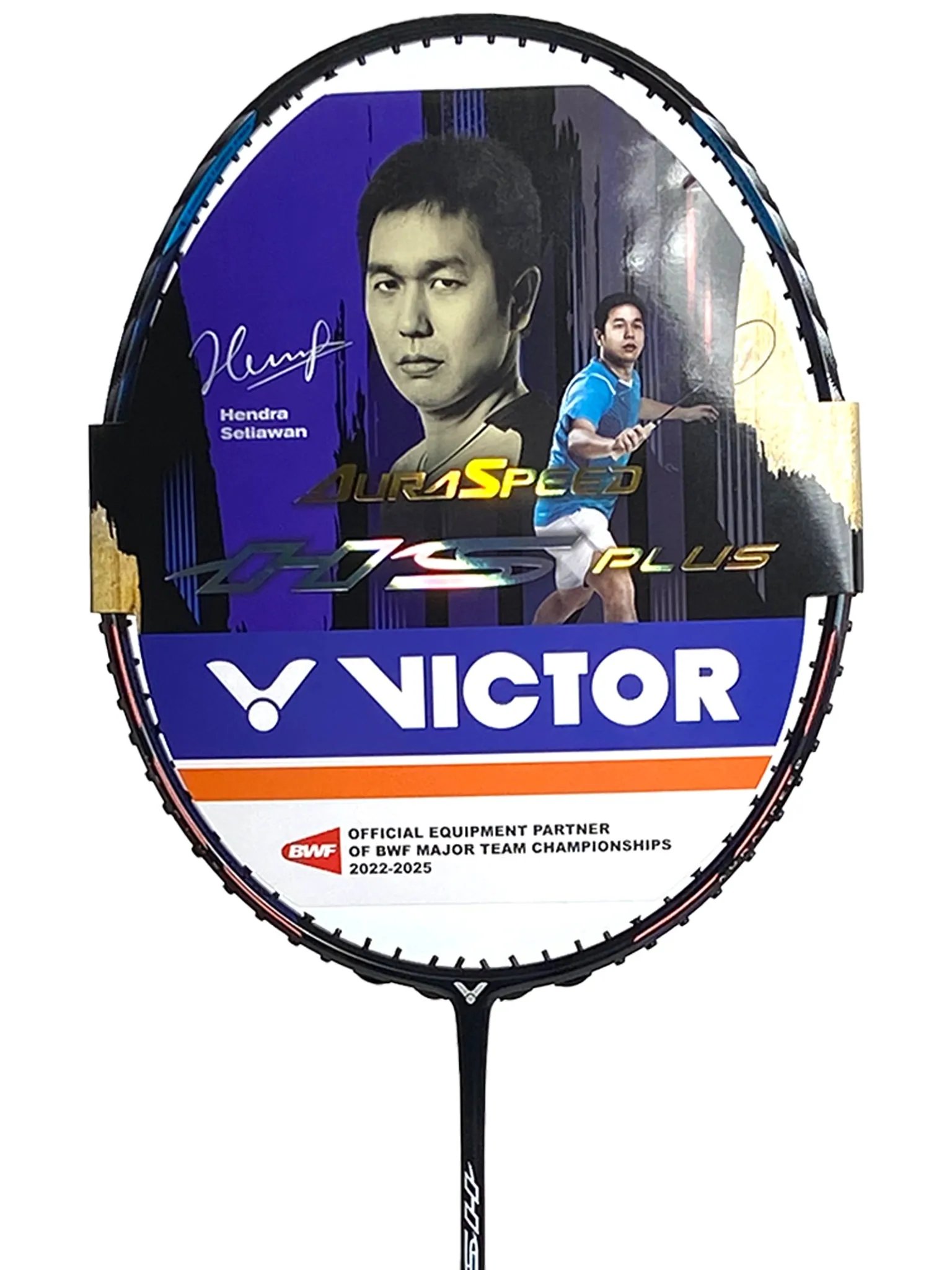 Victor Auraspeed Hypersonic Plus C Unstrung Dull Black - 4U