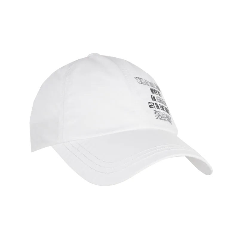 WAAC Lettering Men's Cap (White)