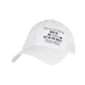 WAAC Lettering Men's Cap (White)