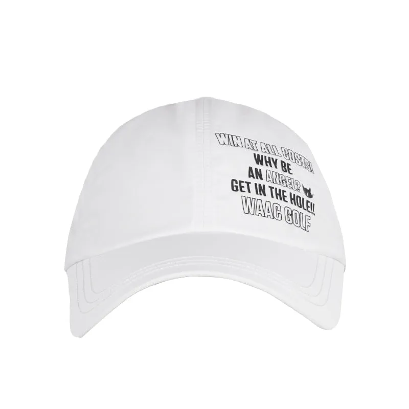 WAAC Lettering Men's Cap (White)