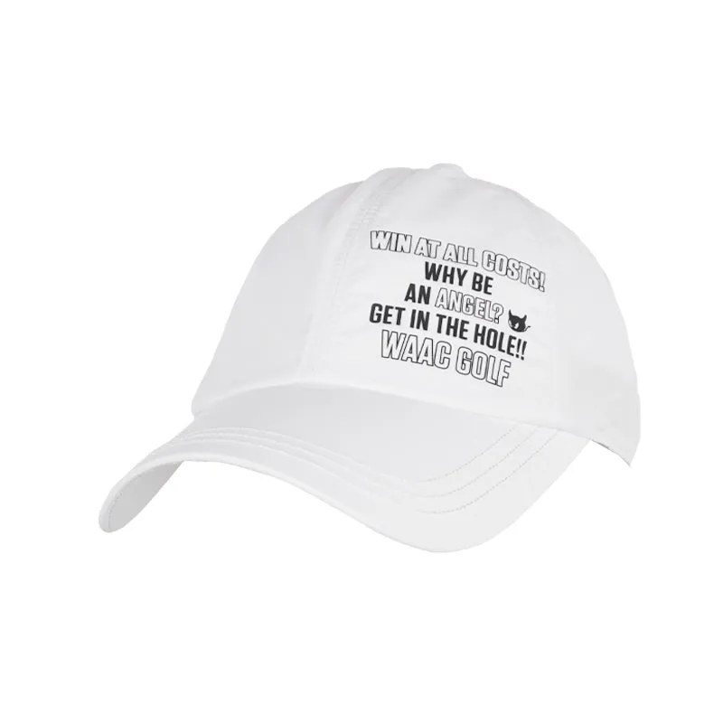 WAAC Lettering Men's Cap (White)