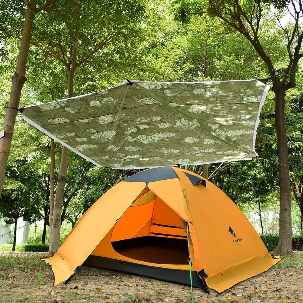 Waterproof Tent Groundsheet Hammock Sunshade Camping Mat