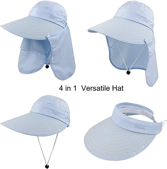 Women's Outdoor Summer Hat with UPF50  Sun Visor